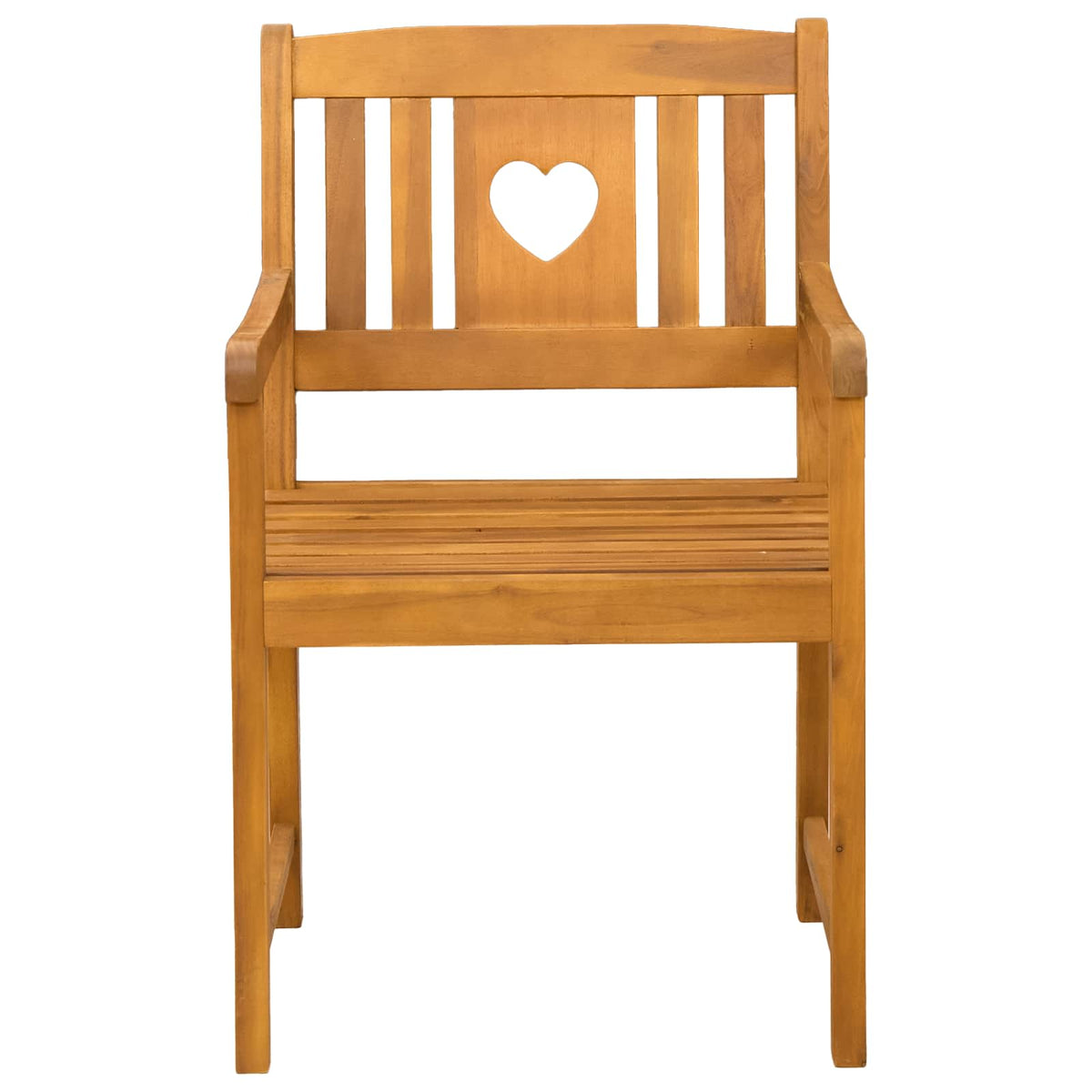 Vanjska klupa 2 pcs Prirodna 56 x 55,5 x 90 cm