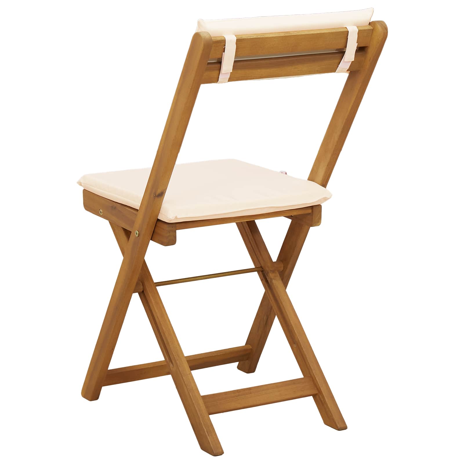 Vanjske bistro stolice 4 pcs Krem bijela 40 x 53 x 80 cm