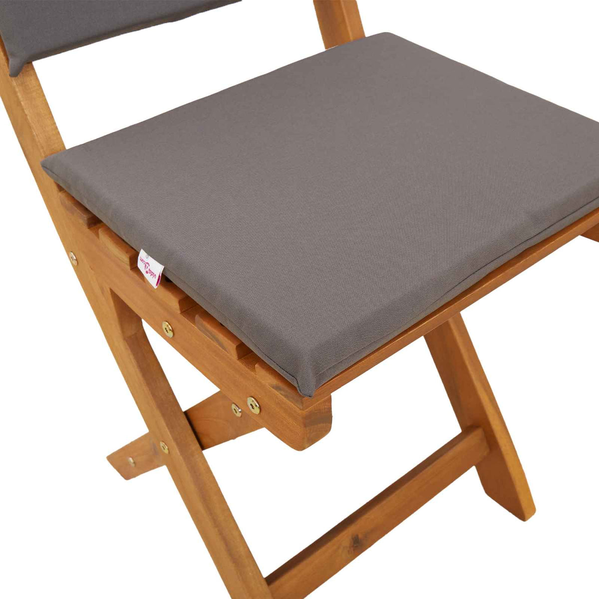 Vanjske bistro stolice 2 pcs Tamnosiva 38 x 46 x 85 cm