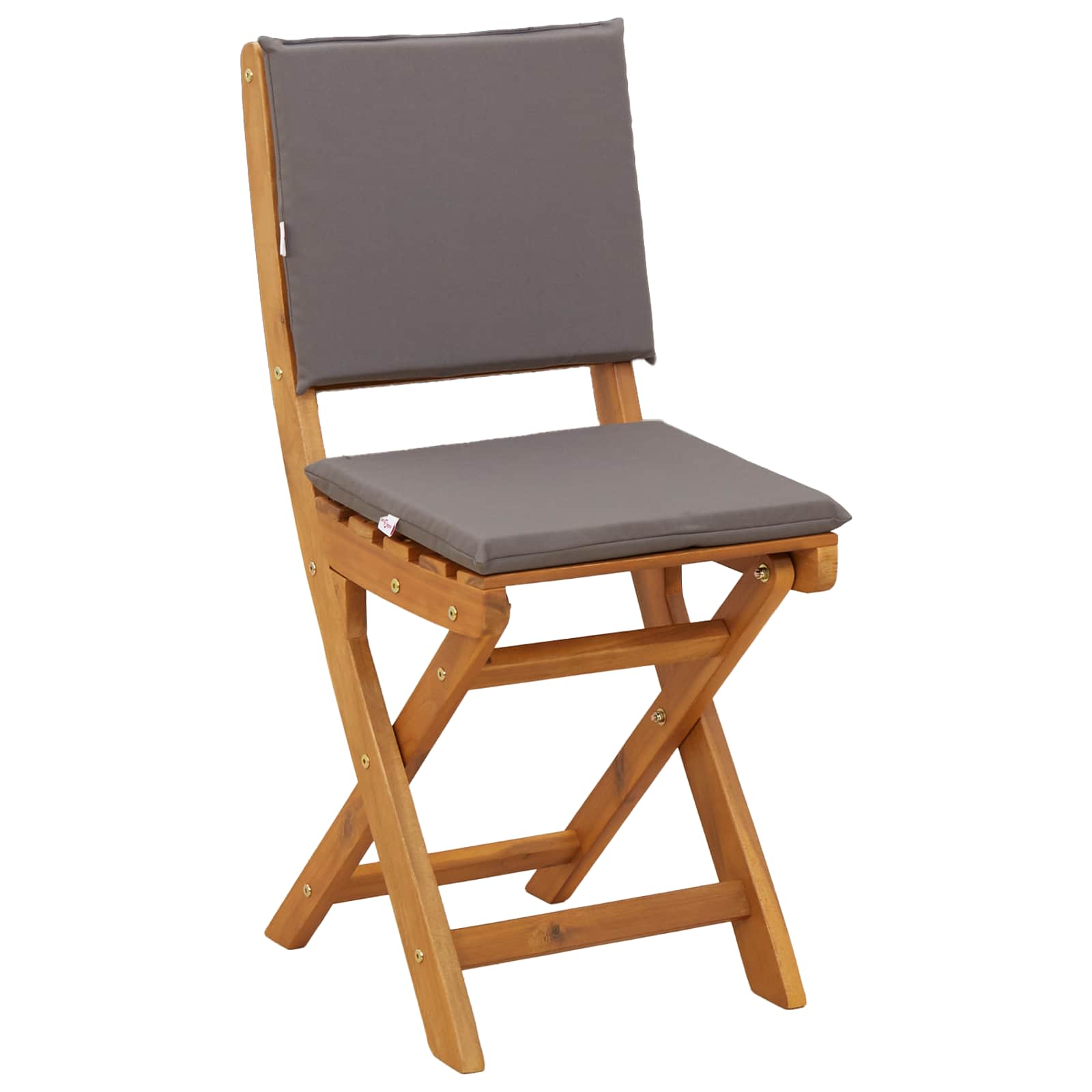 Vanjske bistro stolice 2 pcs Tamnosiva 38 x 46 x 85 cm