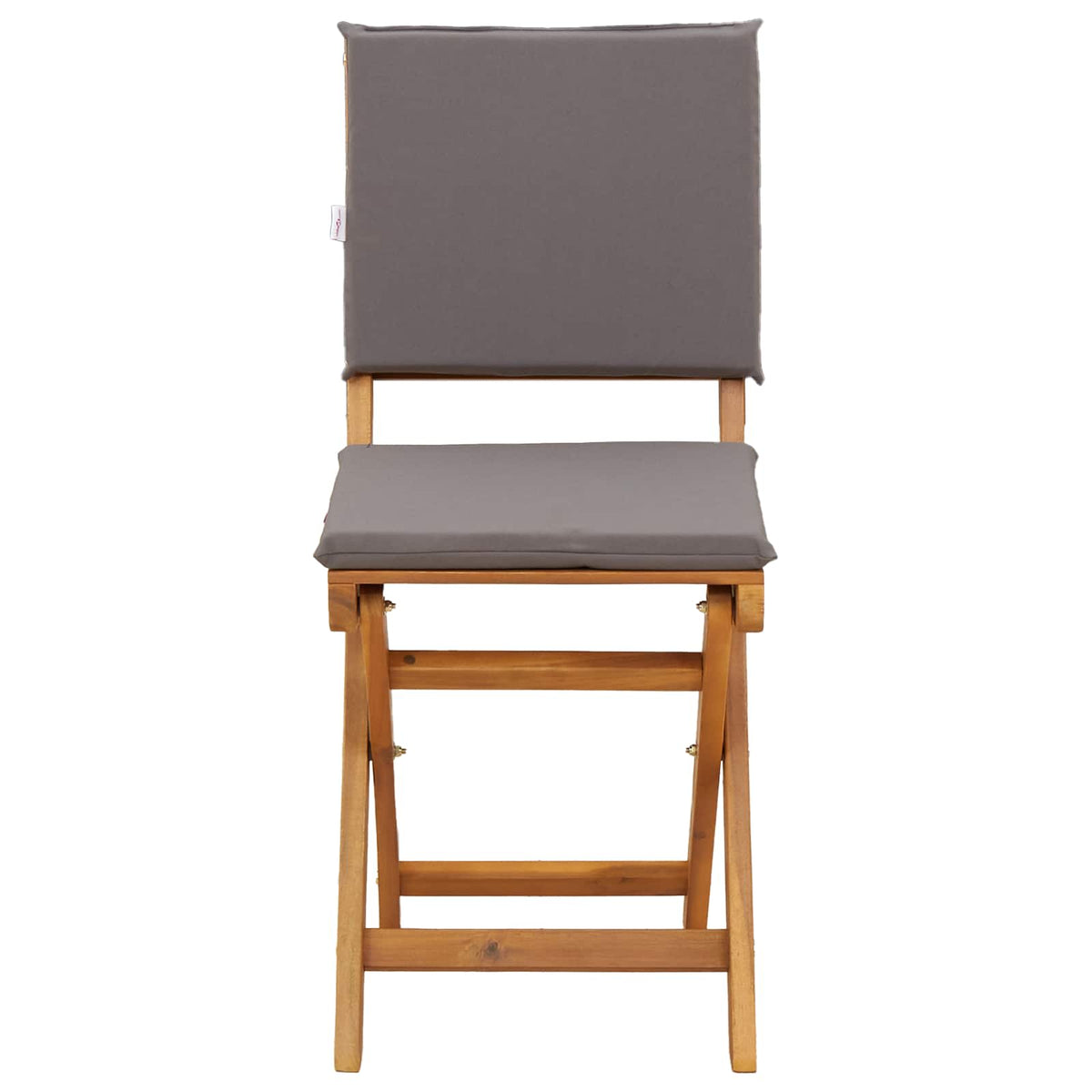 Vanjske bistro stolice 2 pcs Tamnosiva 38 x 46 x 85 cm