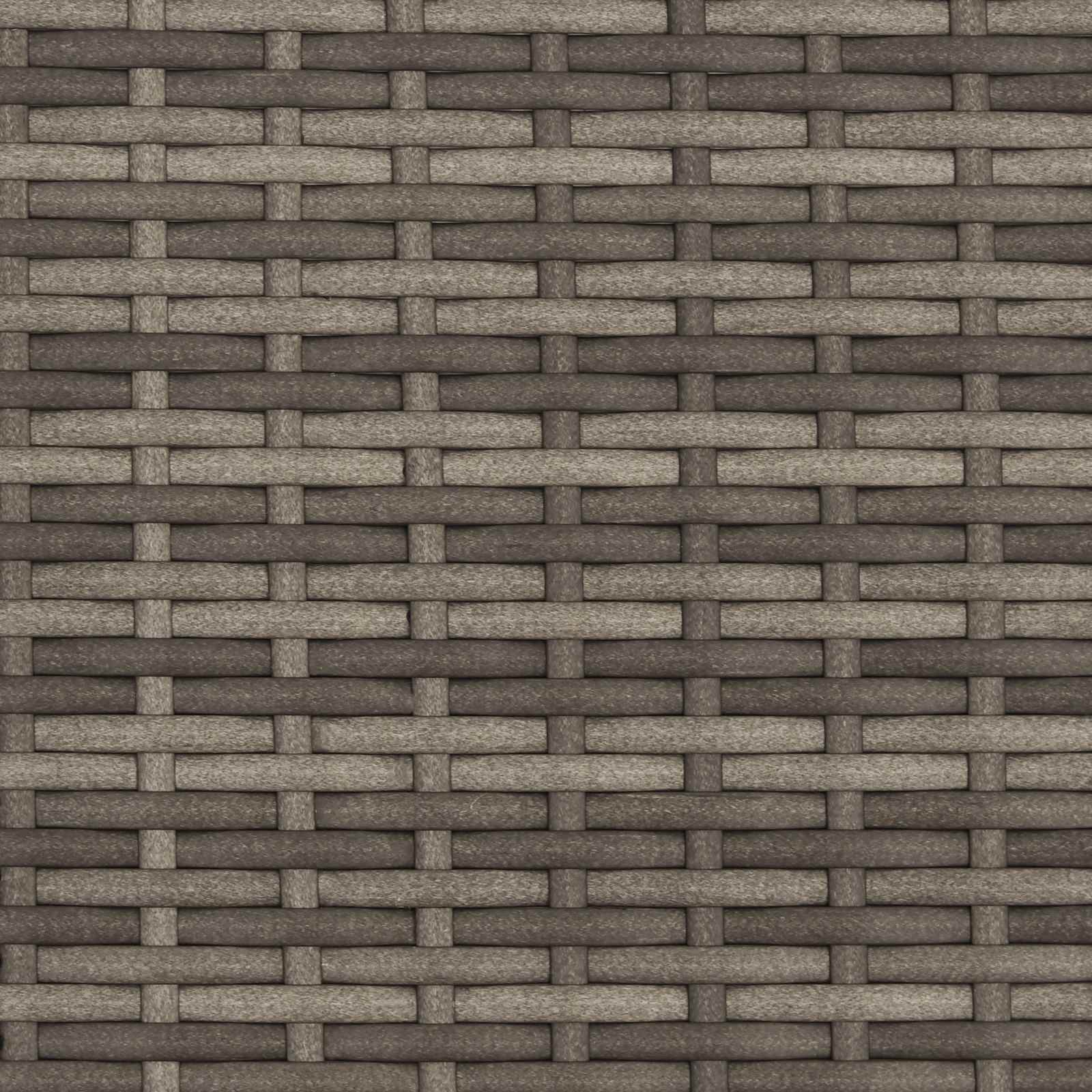 Vrtne stolice 2 pcs Siva i tamnoplava Poliratan i Akacija