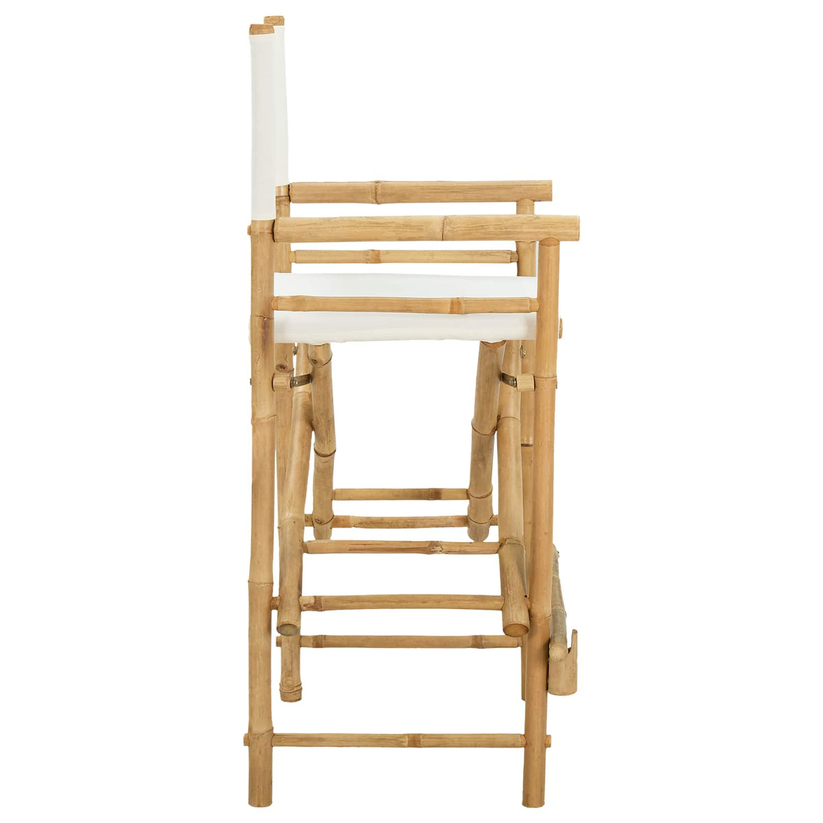 Sklopiva stolica za direktore 2 pcs Prirodna Bambus