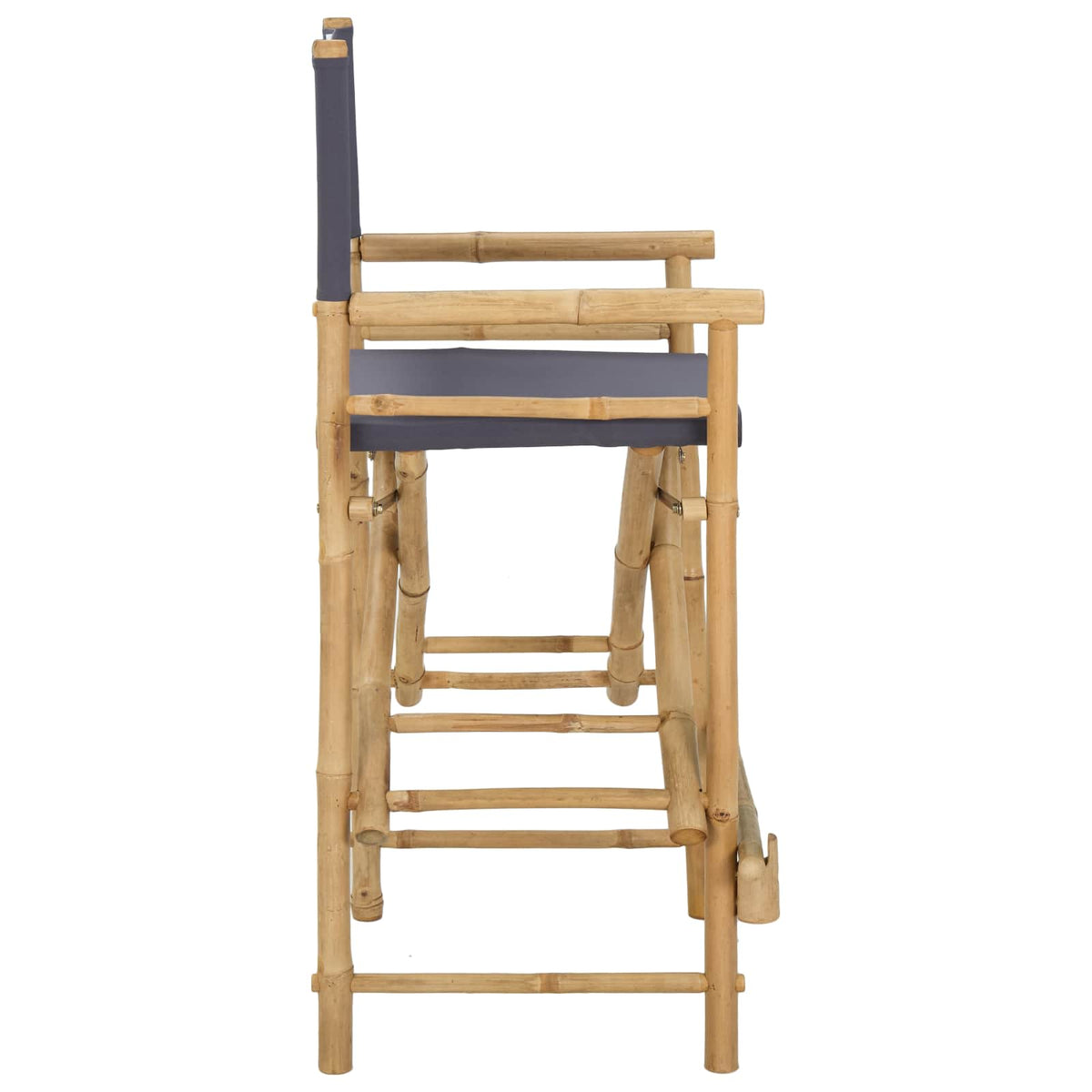 Sklopiva stolica za direktore 2 pcs Prirodna Bambus