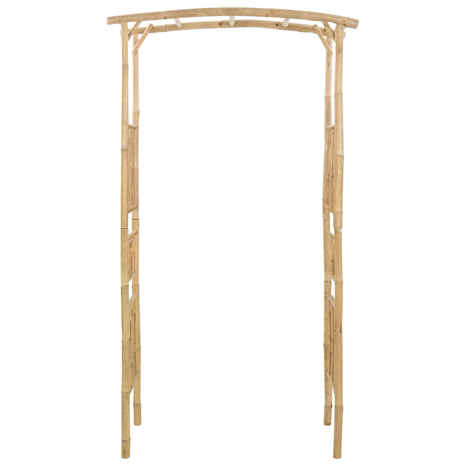 Vrtni Luk Prirodna 110 x 40 x 205 cm Bambus