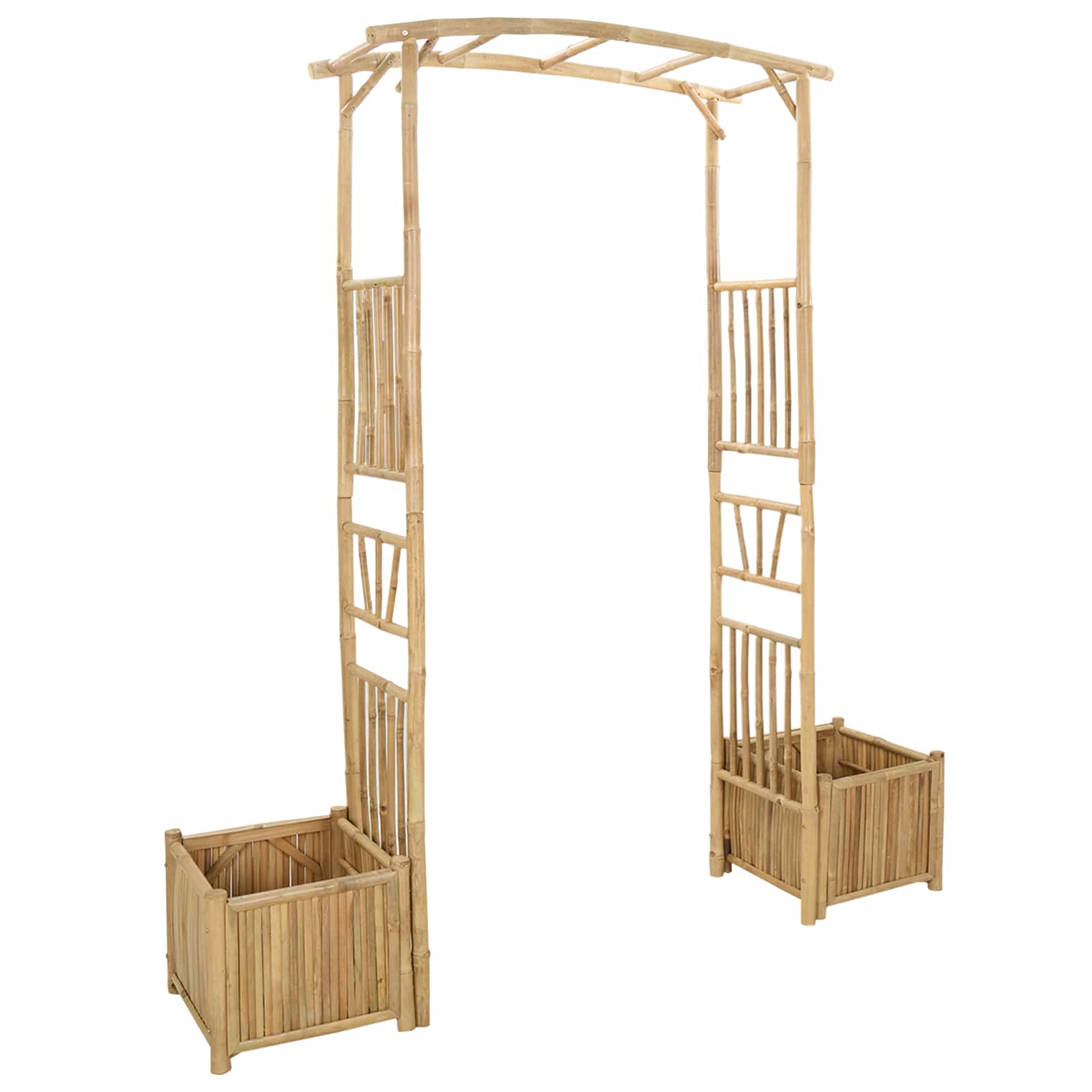 Vrtni Luk Prirodna 177 x 40 x 205 cm Bambus