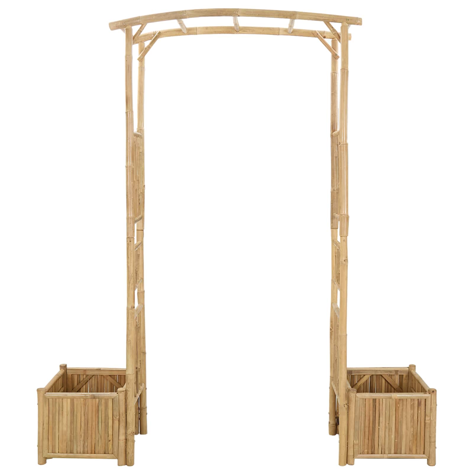 Vrtni Luk Prirodna 177 x 40 x 205 cm Bambus
