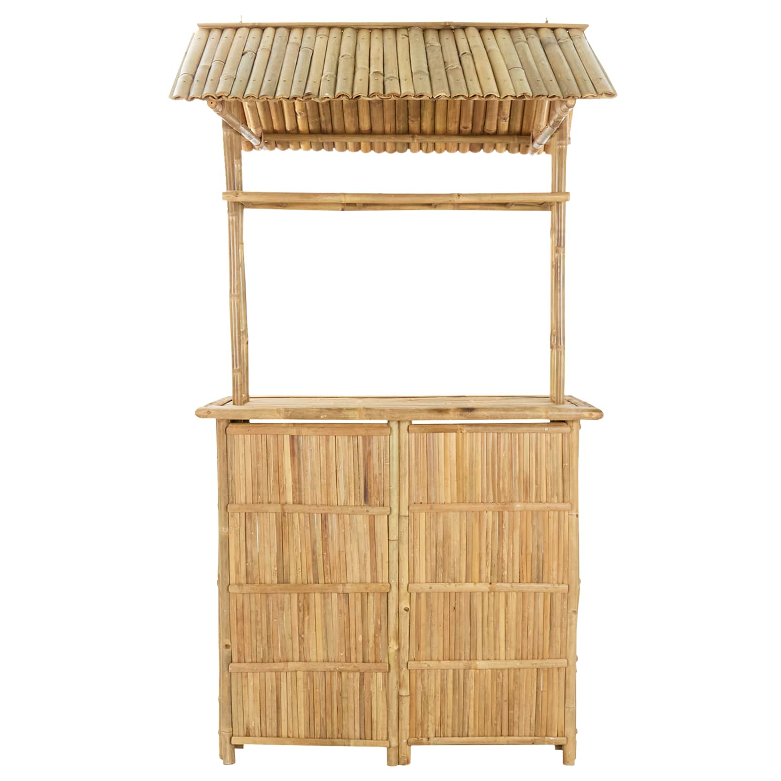 Vanjski bar stol Prirodna 115 x 95 x 214 cm Bambus