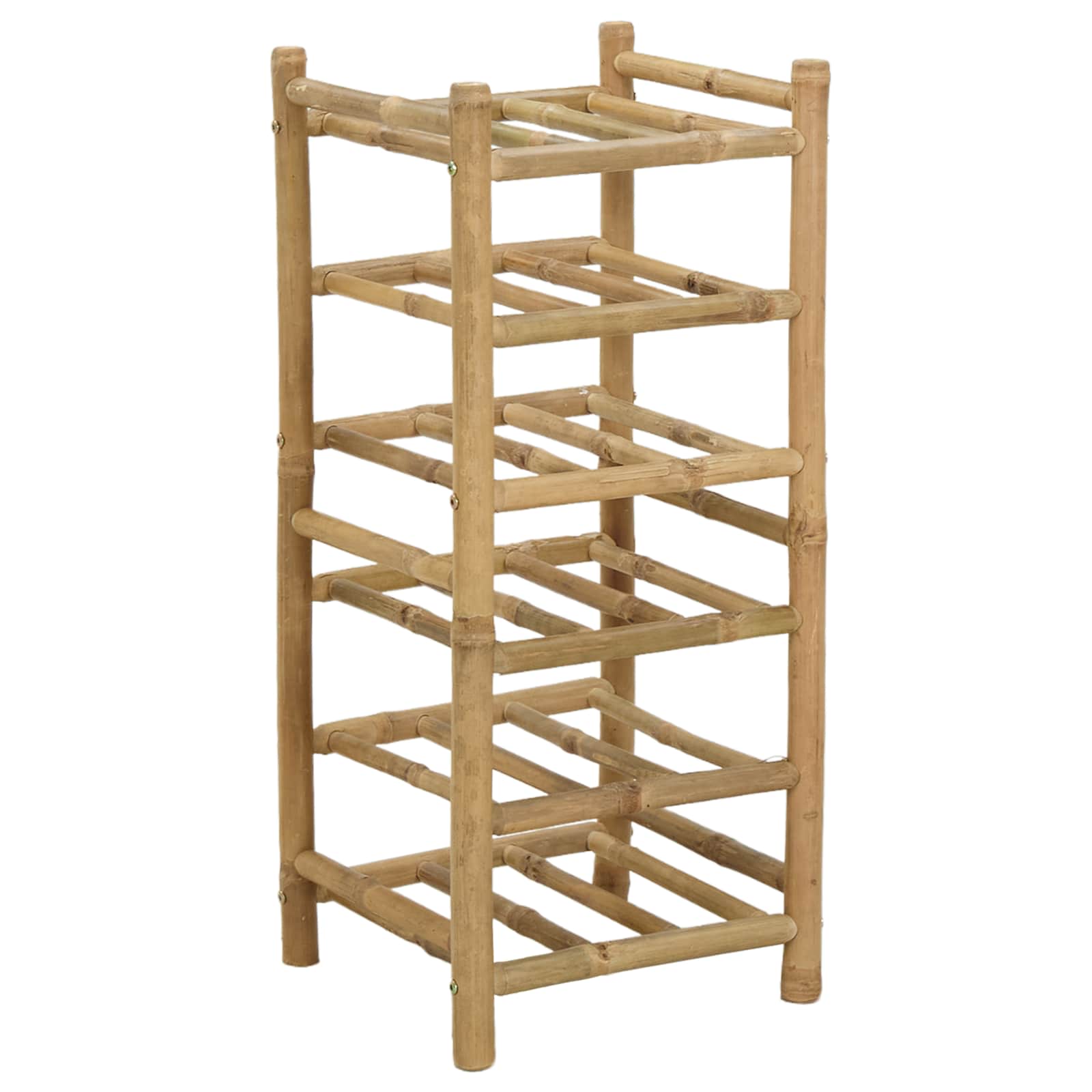 Stalak za vino Prirodna 32,5 x 29,5 x 72 cm Bambus