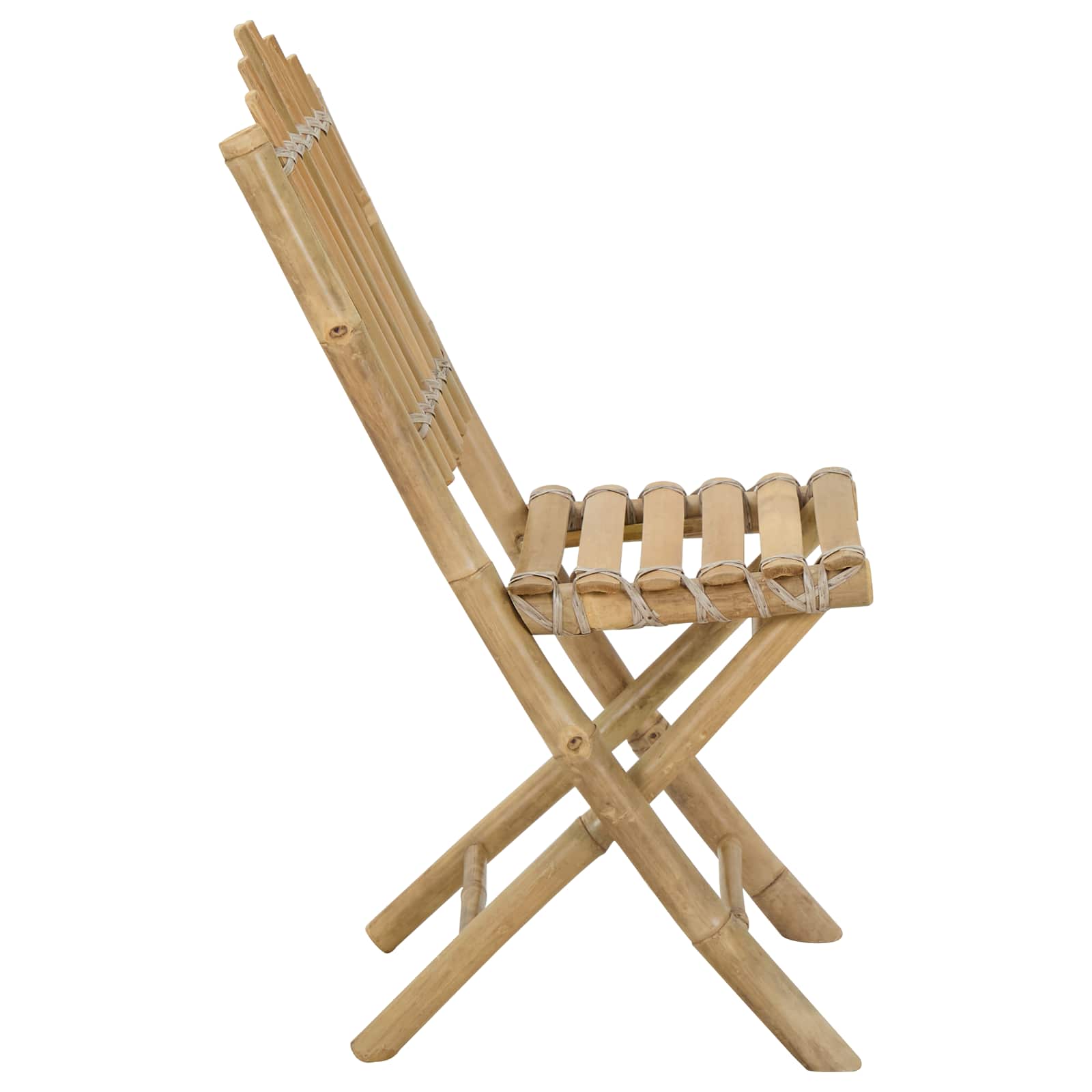 Vrtna stolica 4 pcs Prirodna Bambus