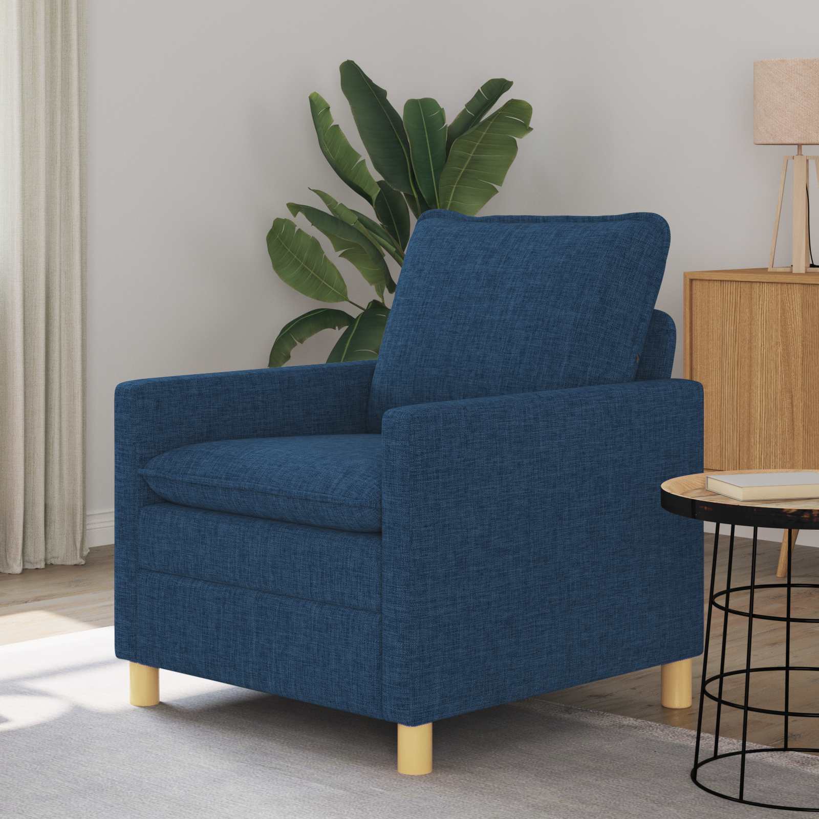 Sofa Plava 76 x 81 x 87,5 cm Tkanina