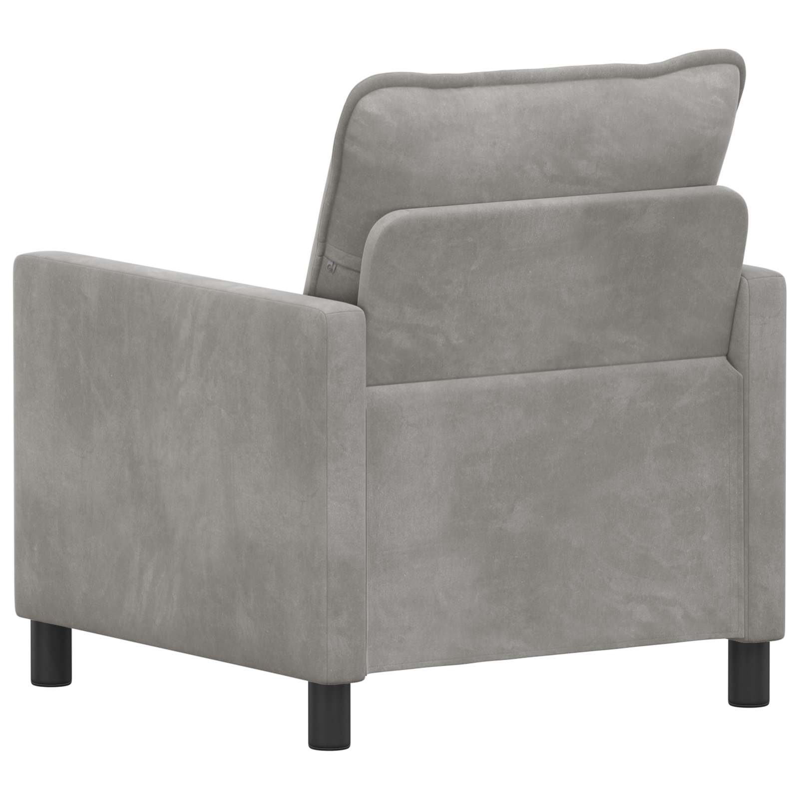 Sofa Svjetlosiva 76 x 81 x 87,5 cm Baršun