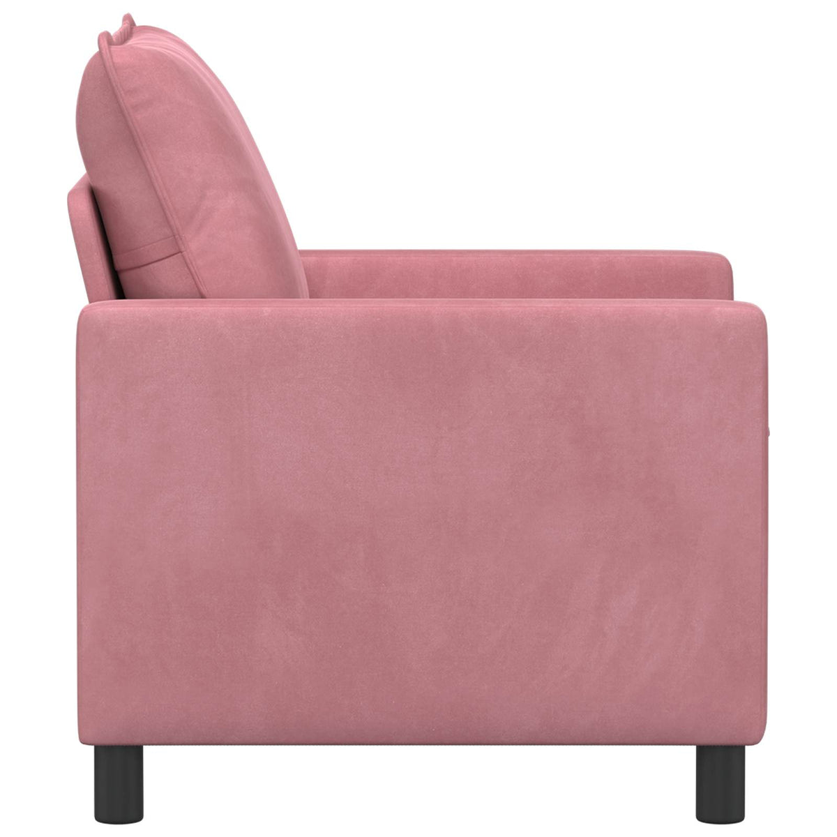 Sofa Ružičasta 76 x 81 x 87,5 cm Baršun