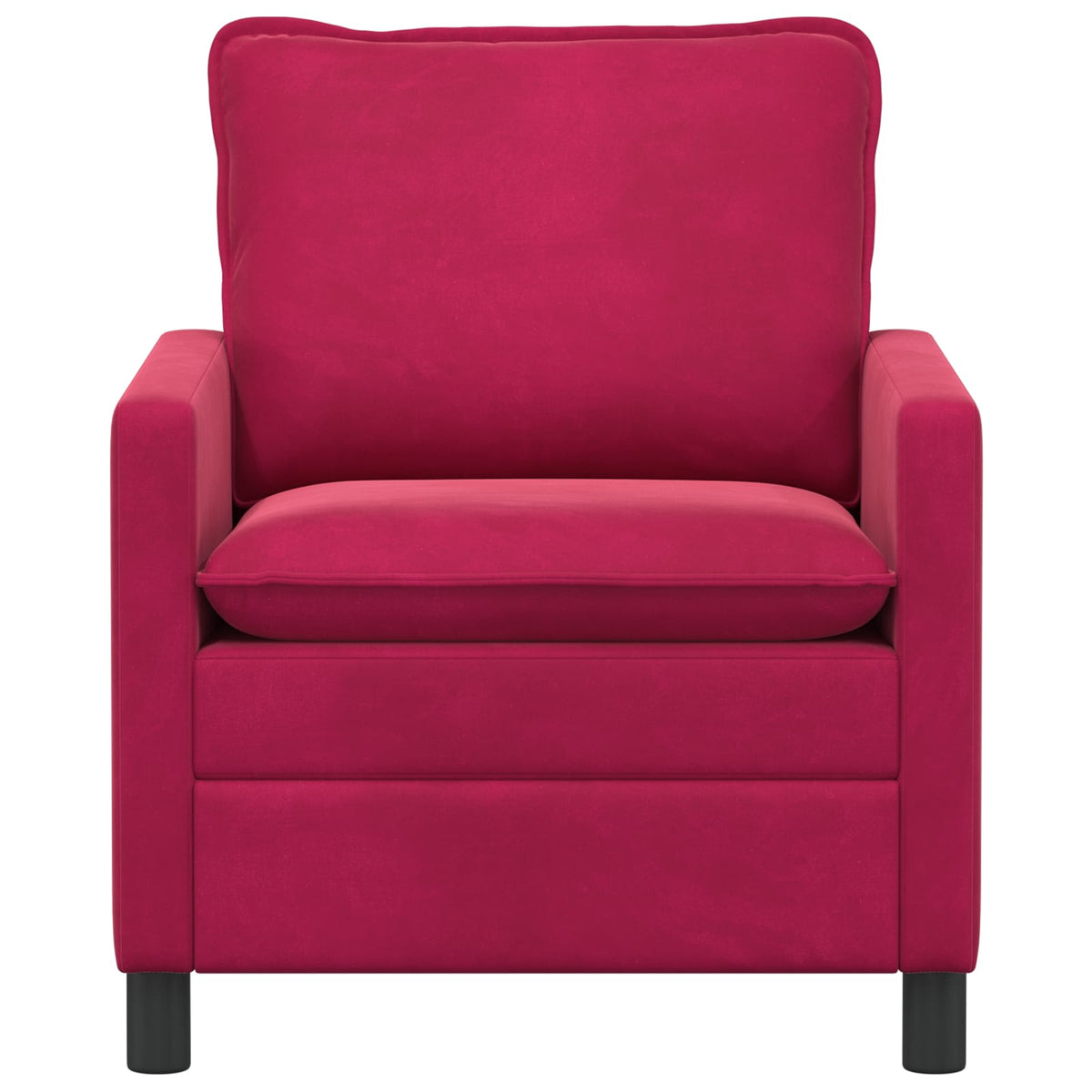 Sofa Vinska crvena 76 x 81 x 87,5 cm Baršun