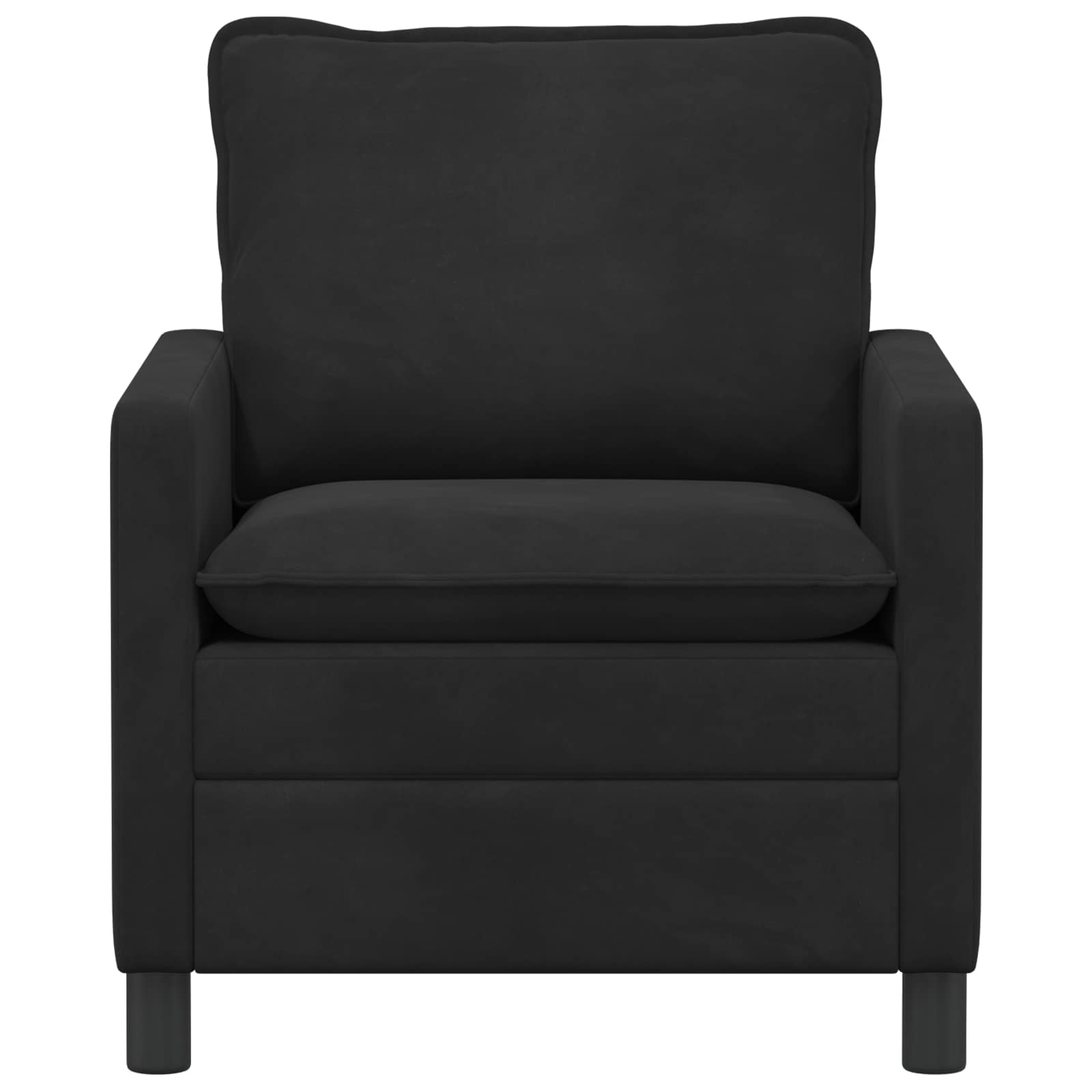 Sofa Crna 76 x 81 x 87,5 cm Baršun