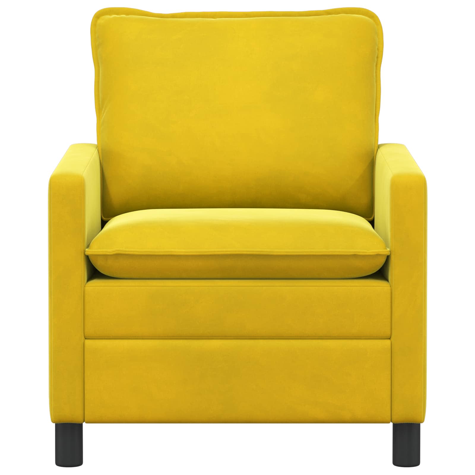 Sofa Žuta 76 x 81 x 87,5 cm Baršun