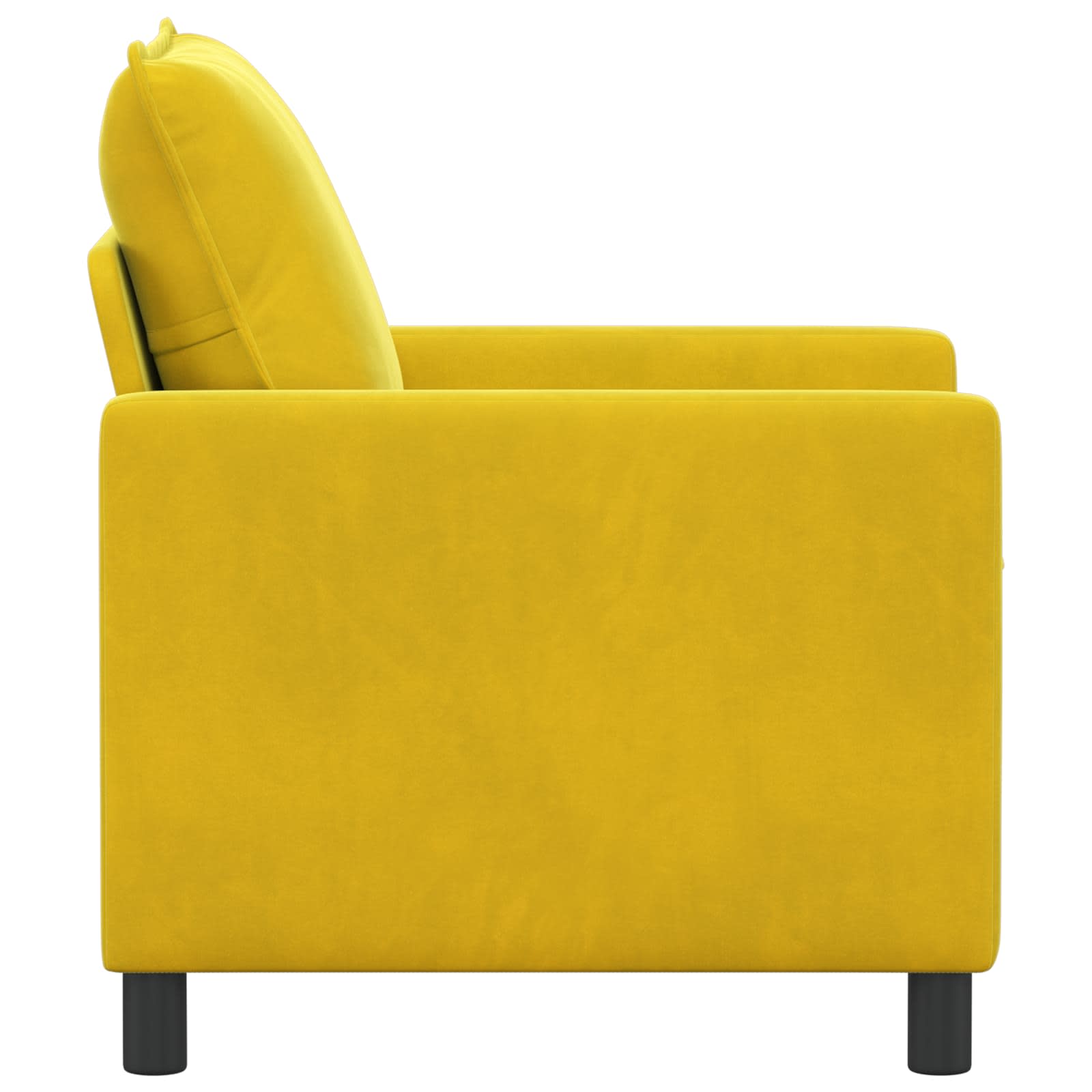 Sofa Žuta 76 x 81 x 87,5 cm Baršun
