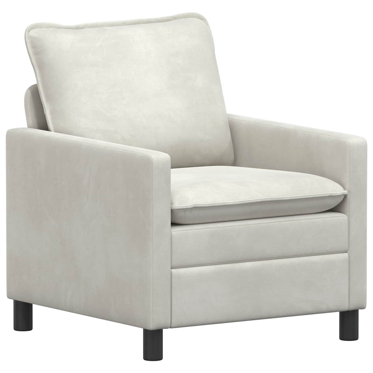 Sofa Krem 76 x 81 x 87,5 cm Baršun