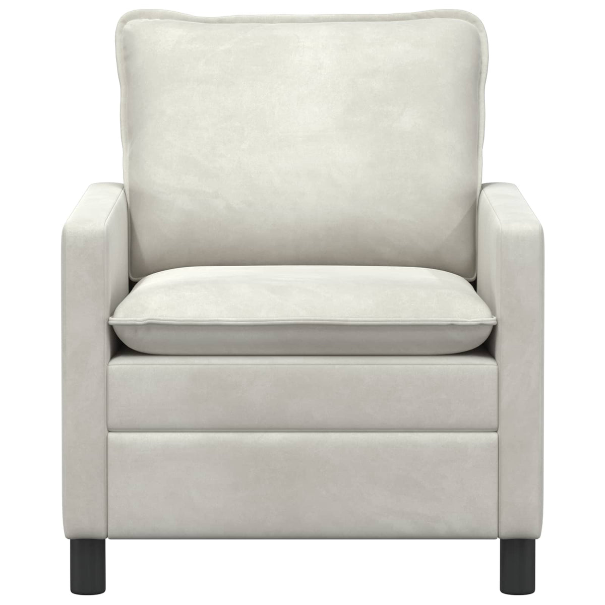 Sofa Krem 76 x 81 x 87,5 cm Baršun