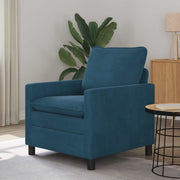 Sofa Plava 76 x 81 x 87,5 cm Baršun