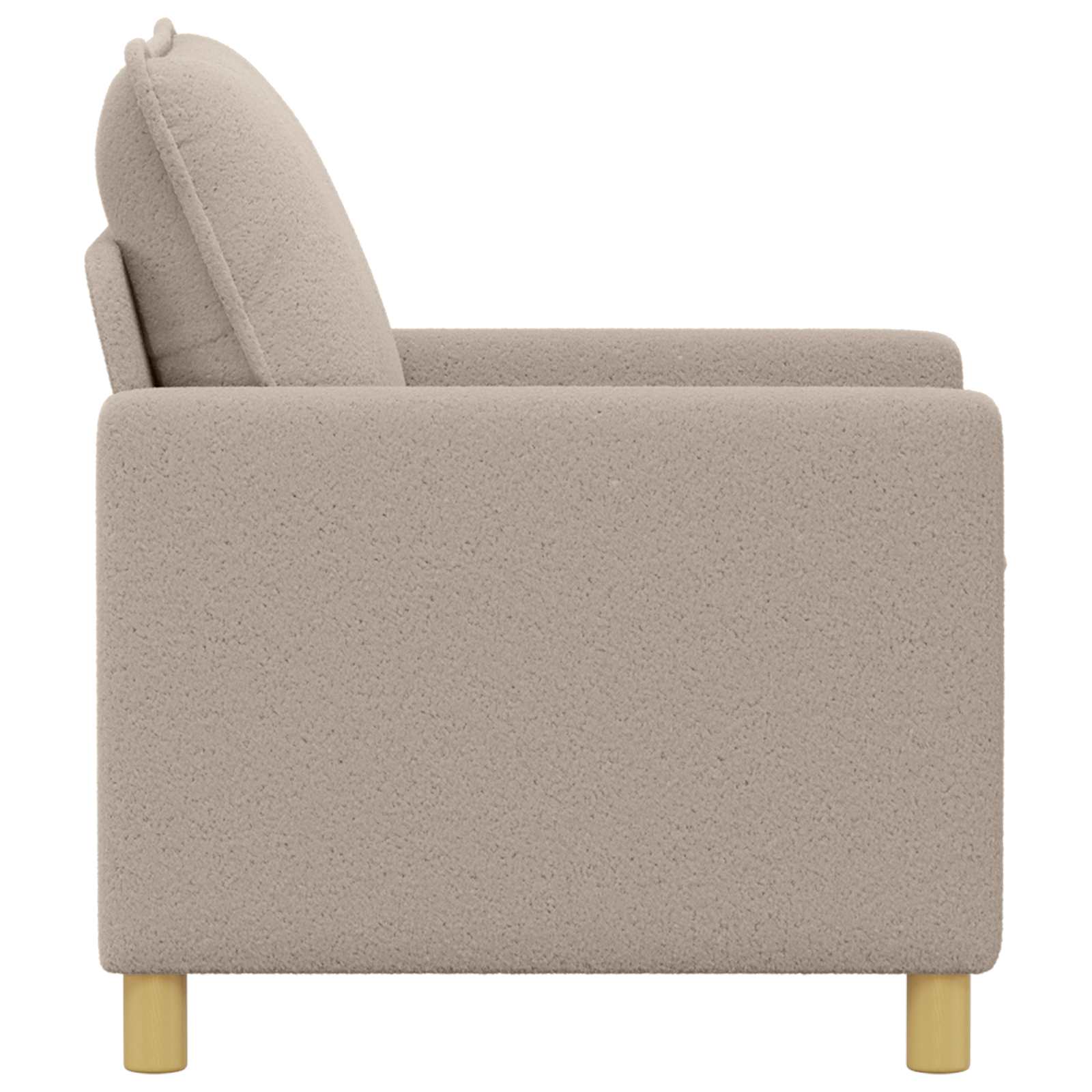 Sofa Svjetlosiva 76 x 81 x 87,5 cm Tkanina