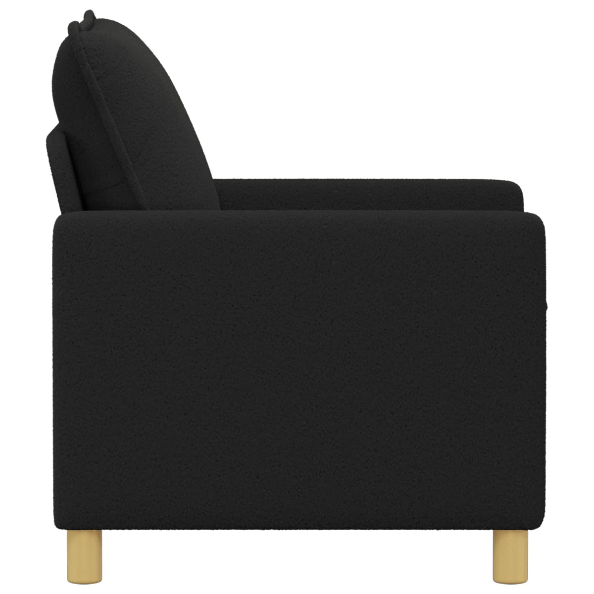 Sofa Crna 76 x 81 x 87,5 cm Tkanina