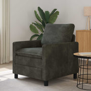 Sofa Antracit 76 x 81 x 87,5 cm Poliester