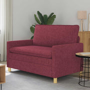 Sofa Vinska crvena 126 x 81 x 87,5 cm Tkanina