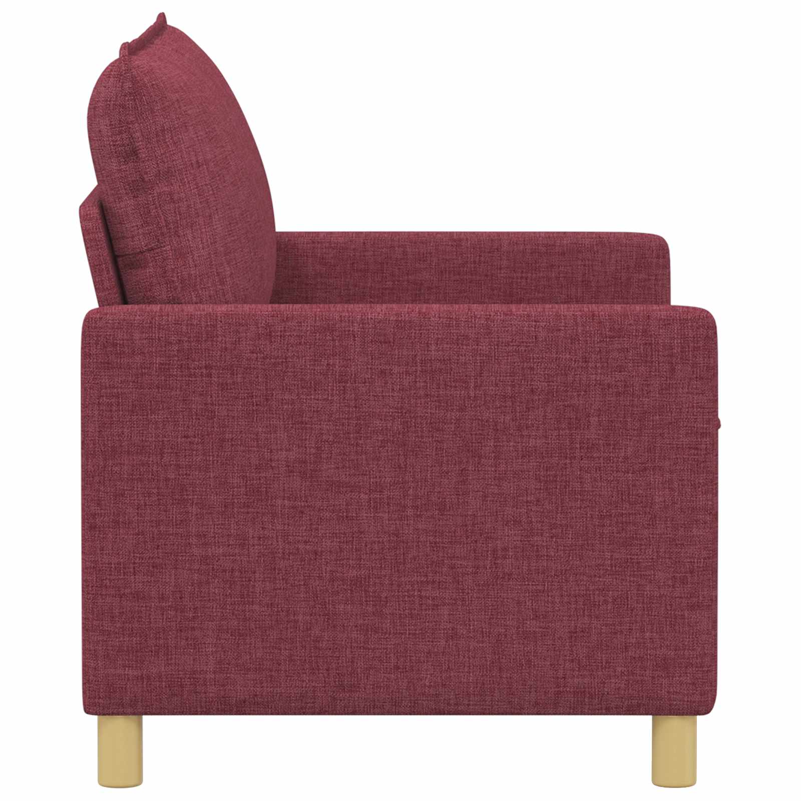 Sofa Vinska crvena 126 x 81 x 87,5 cm Tkanina