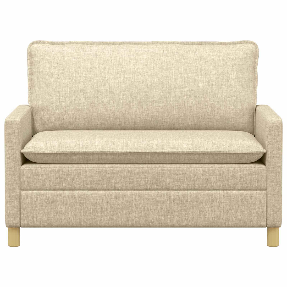 Sofa Krem 126 x 81 x 87,5 cm Tkanina