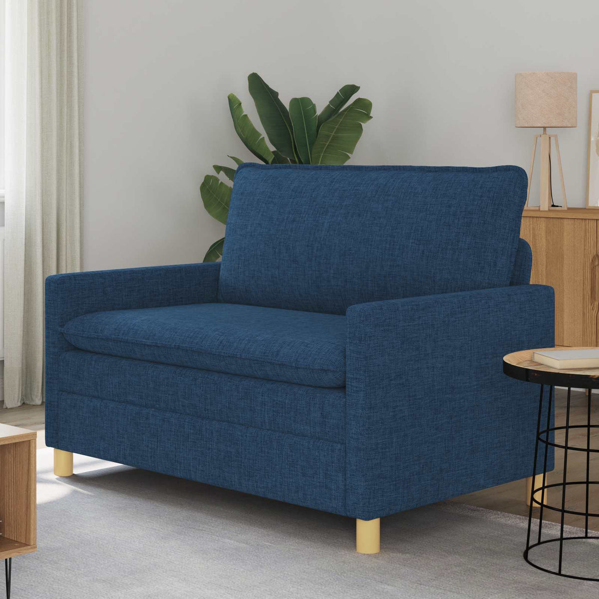 Sofa Plava 126 x 81 x 87,5 cm Tkanina