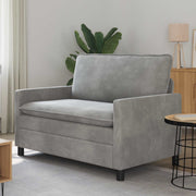 Sofa Svjetlosiva 126 x 81 x 87,5 cm Baršun