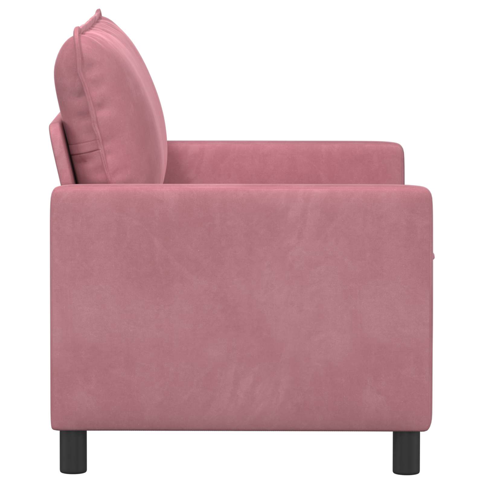 Sofa Ružičasta 126 x 81 x 87,5 cm Baršun