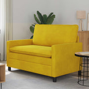 Sofa Žuta 126 x 81 x 87,5 cm Baršun