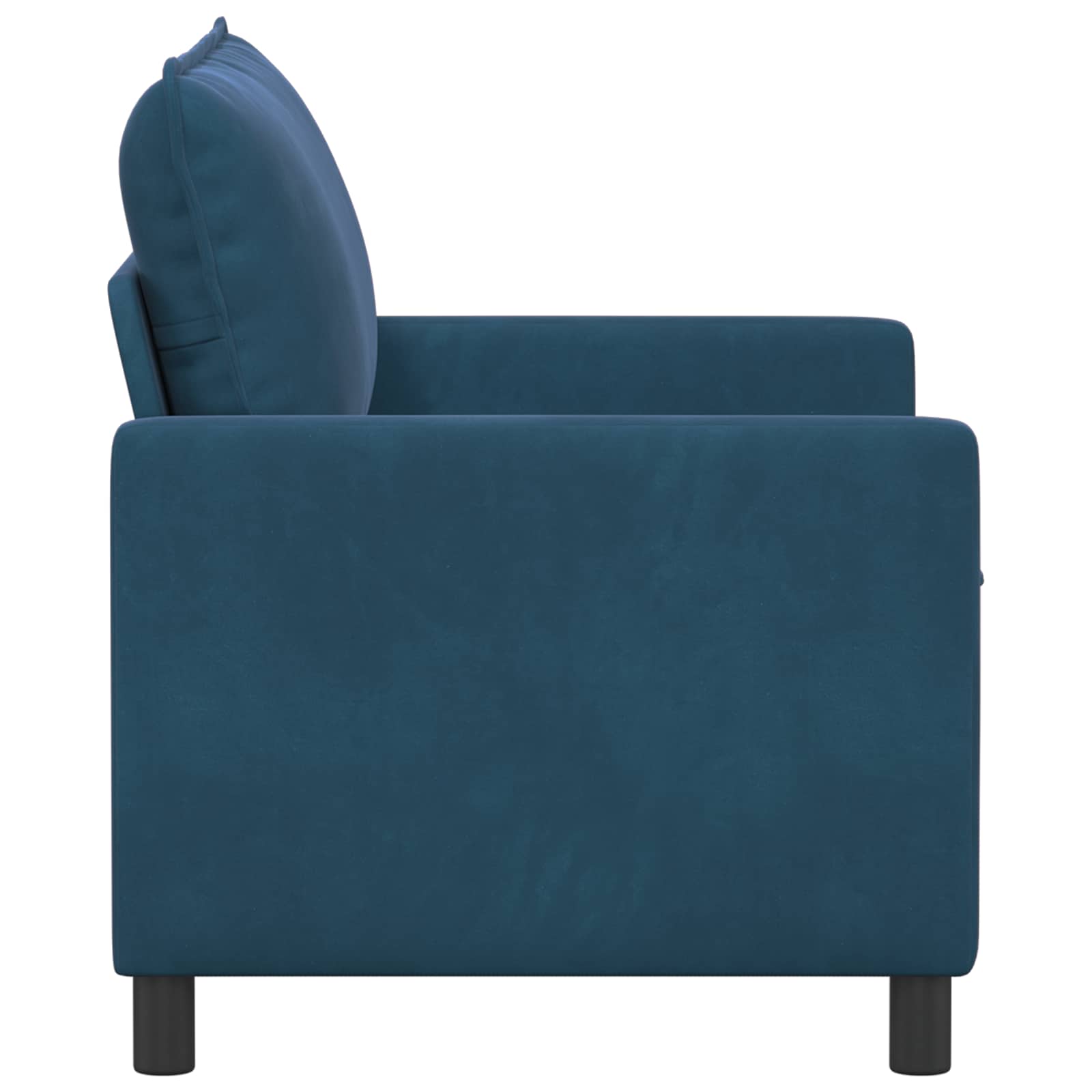 Sofa Plava 126 x 81 x 87,5 cm Baršun