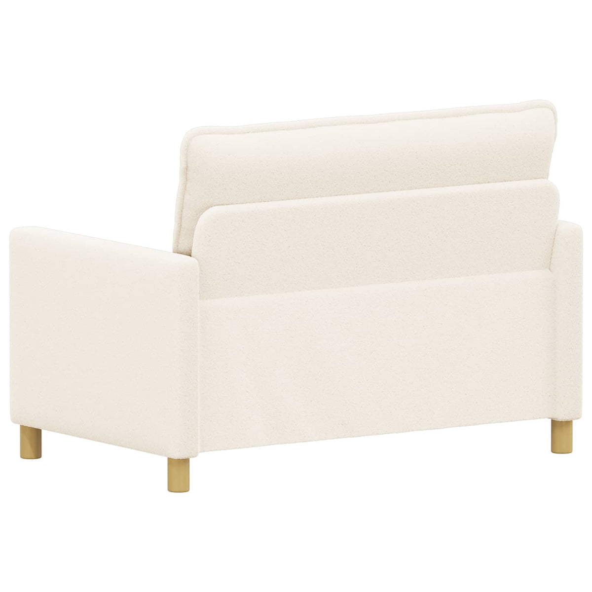 Sofa Krem 126 x 81 x 87,5 cm Tkanina