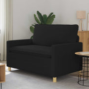 Sofa Crna 126 x 81 x 87,5 cm Tkanina
