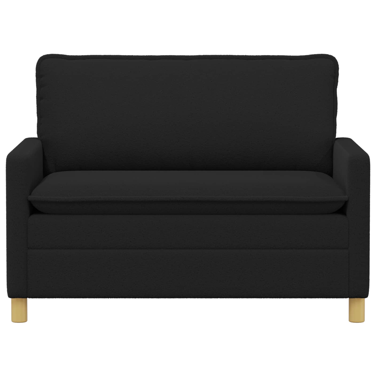 Sofa Crna 126 x 81 x 87,5 cm Tkanina