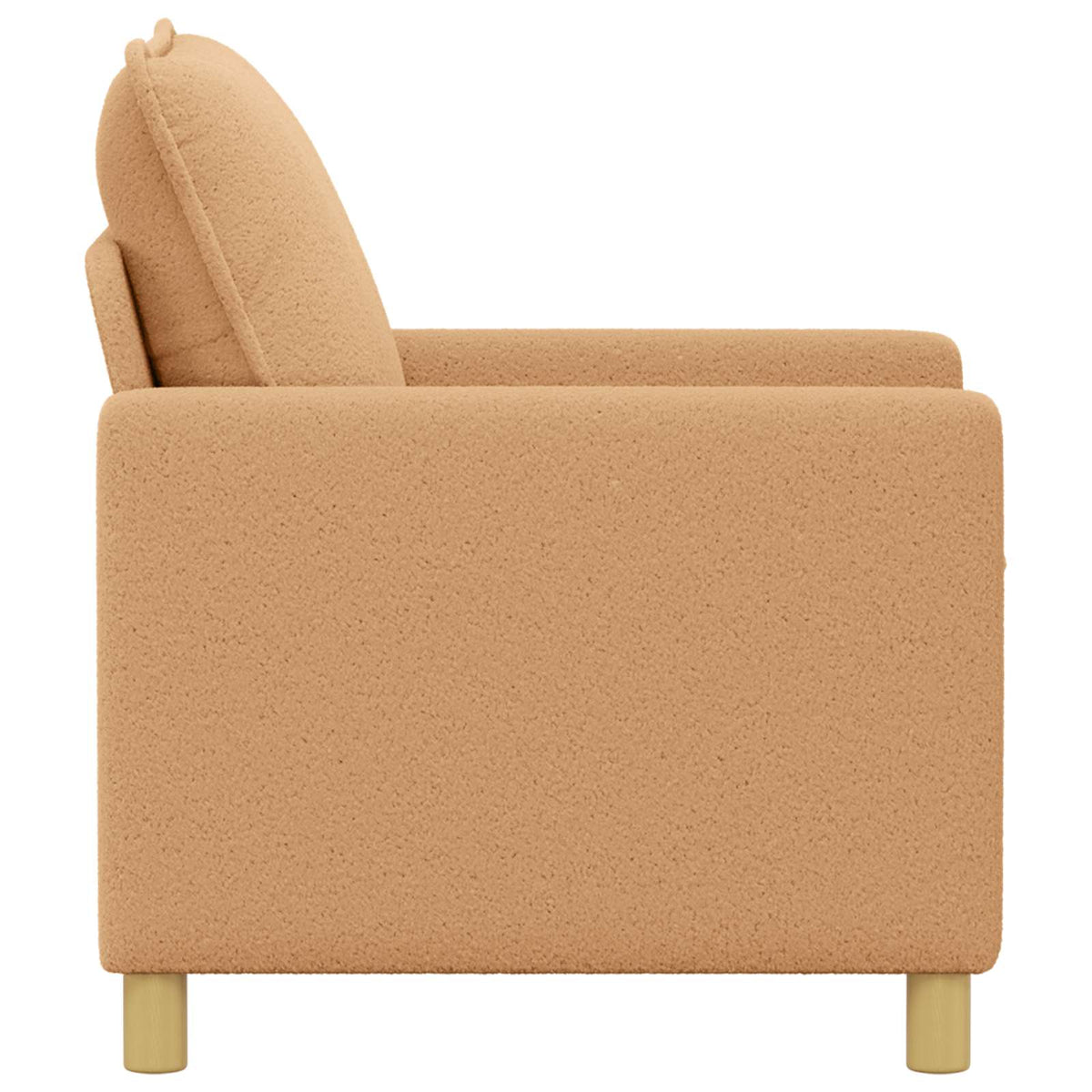Sofa Bež 126 x 81 x 87,5 cm Tkanina