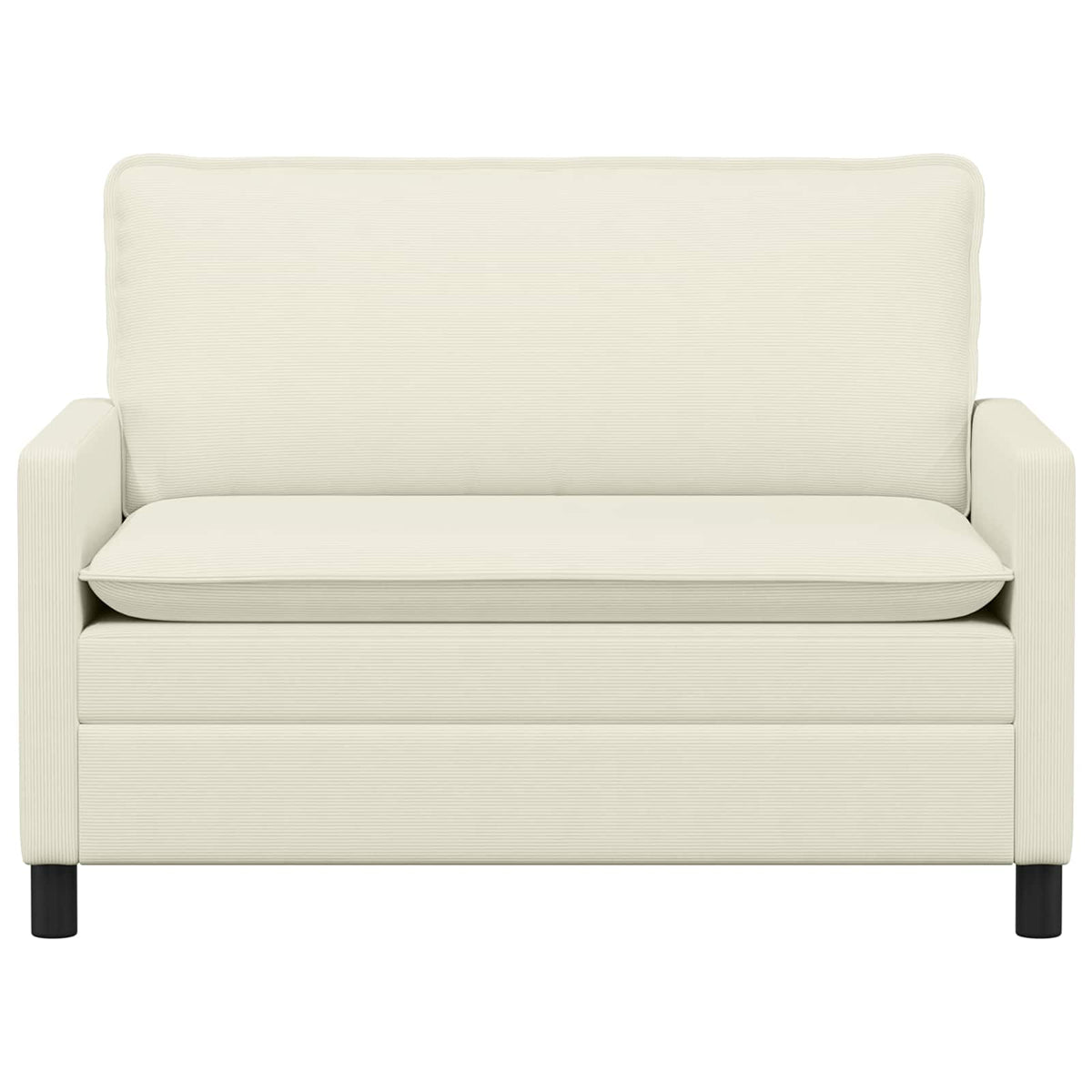 Sofa Krem 126 x 81 x 87,5 cm Tkanina