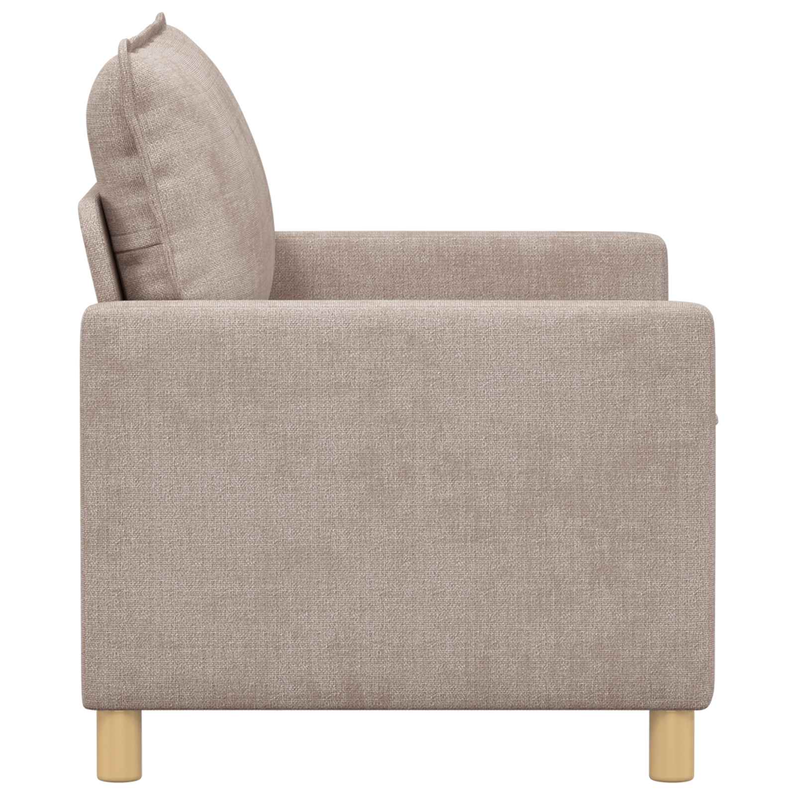 Sofa Bež 126 x 81 x 87,5 cm Poliester