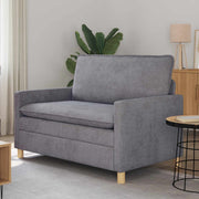 Sofa Svjetlosiva 126 x 81 x 87,5 cm Poliester