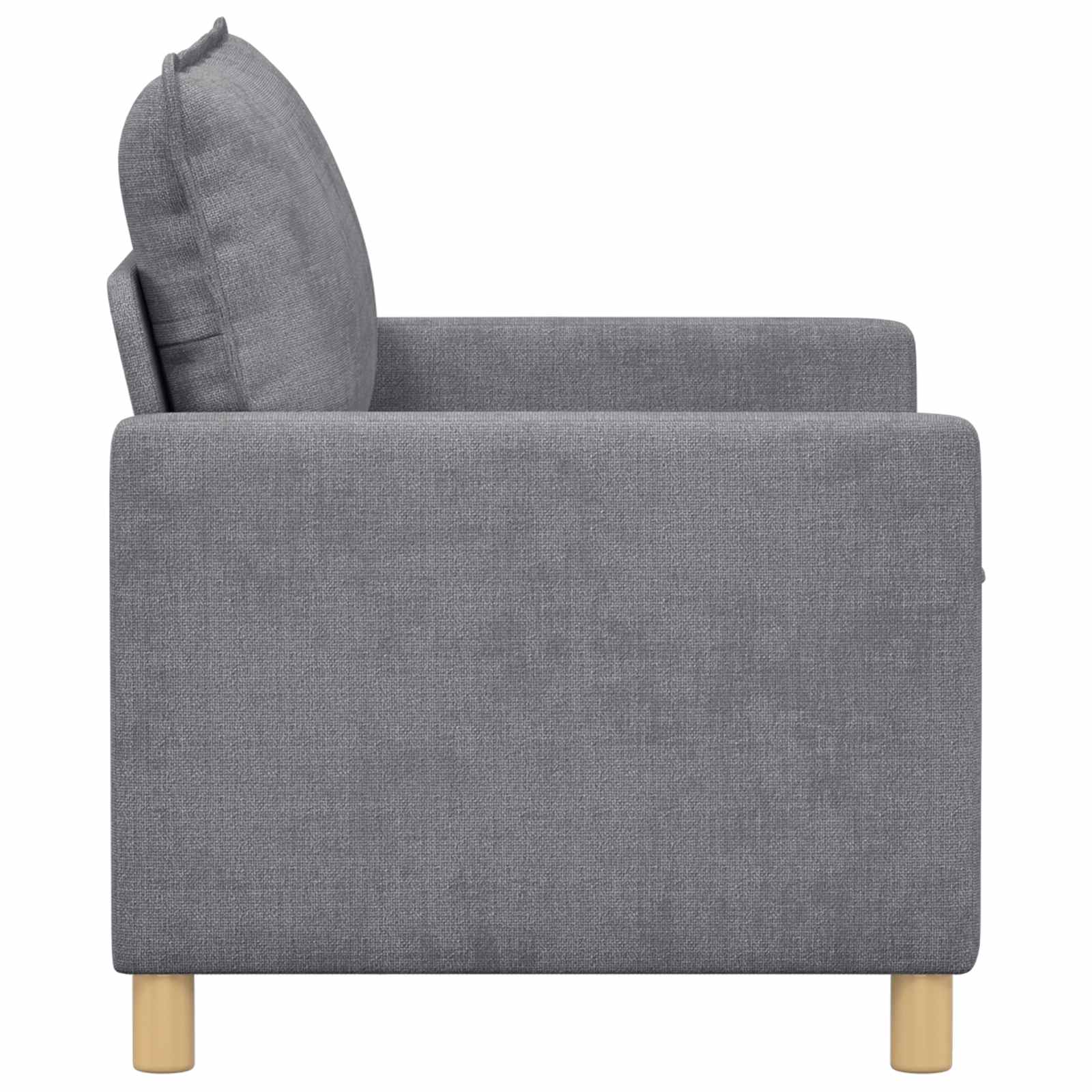 Sofa Svjetlosiva 126 x 81 x 87,5 cm Poliester