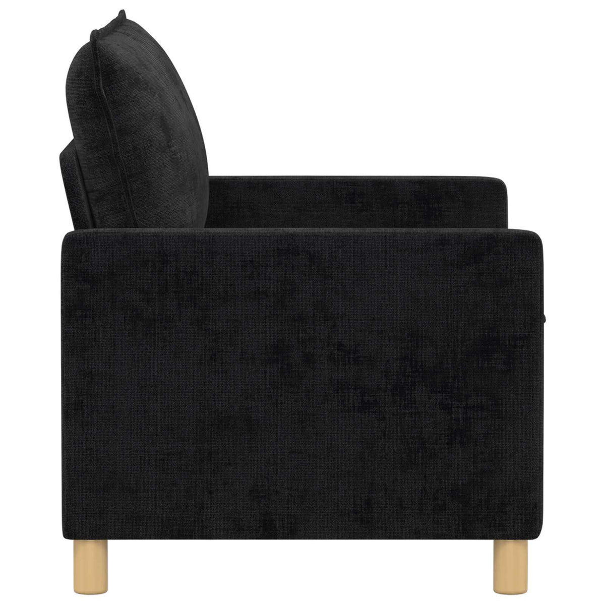 Sofa Crna 126 x 81 x 87,5 cm Poliester