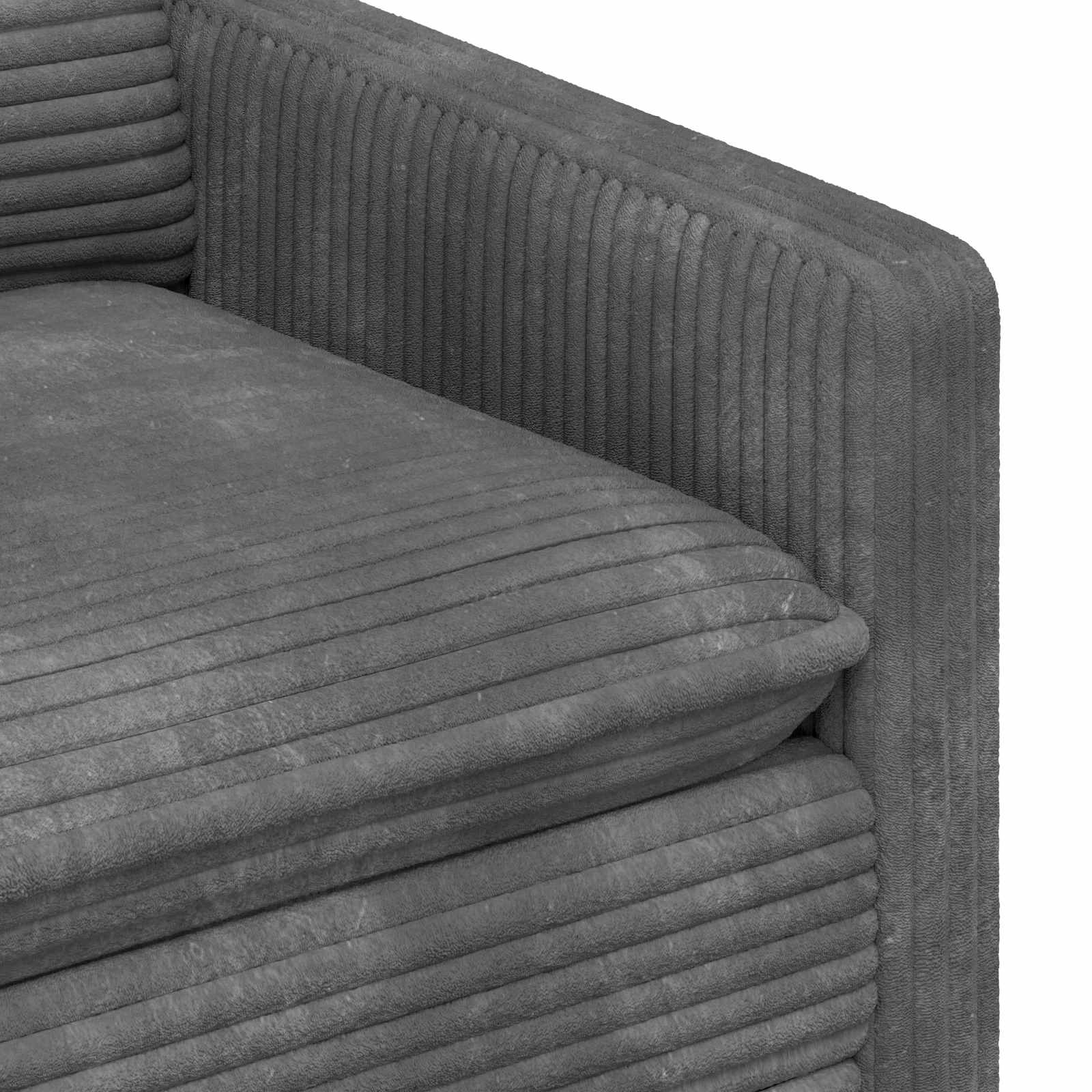 Sofa Svjetlosiva 126 x 81 x 87,5 cm Poliester