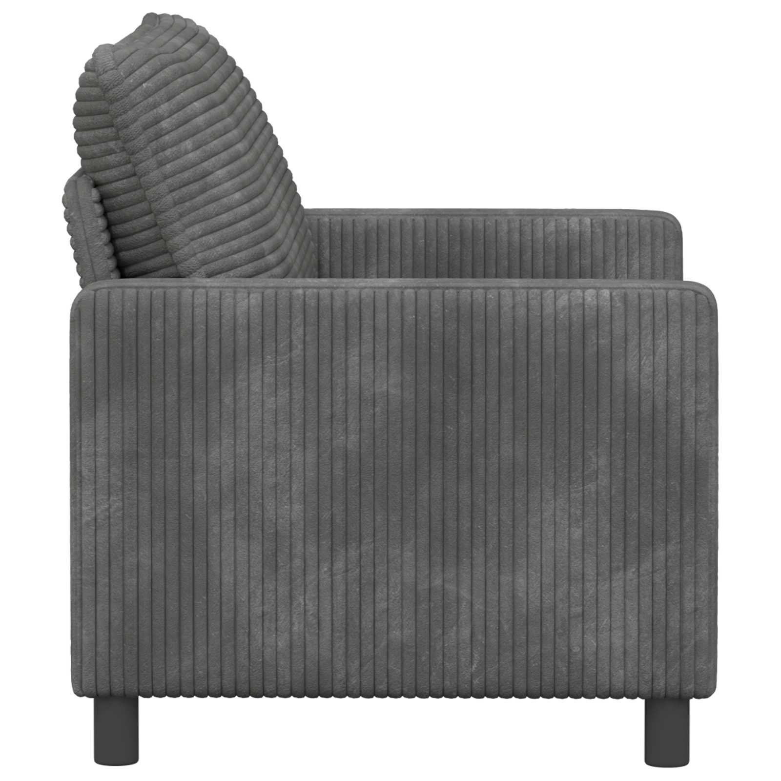 Sofa Svjetlosiva 126 x 81 x 87,5 cm Poliester