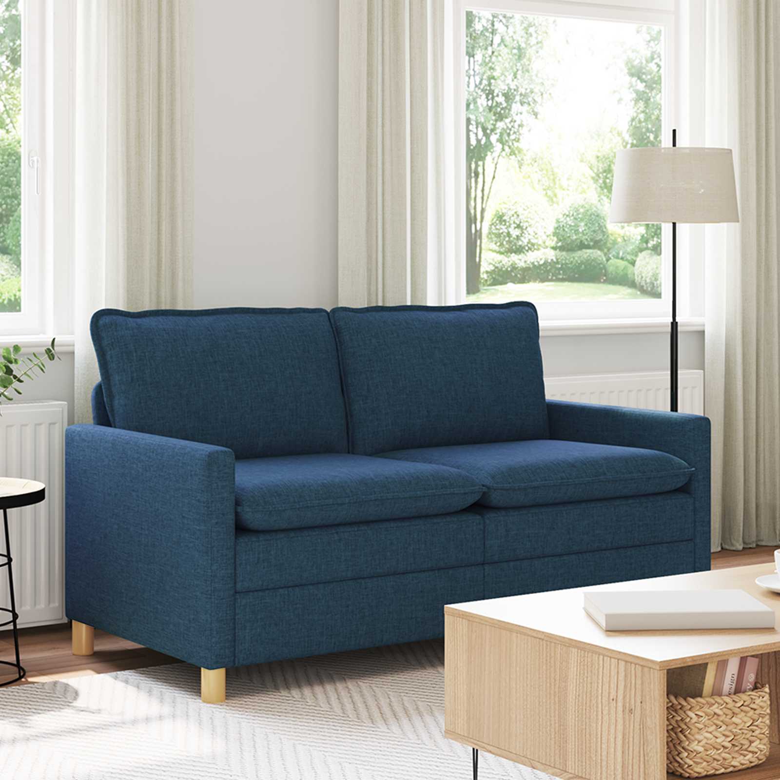 Sofa Plava 156 x 81 x 87,5 cm Tkanina