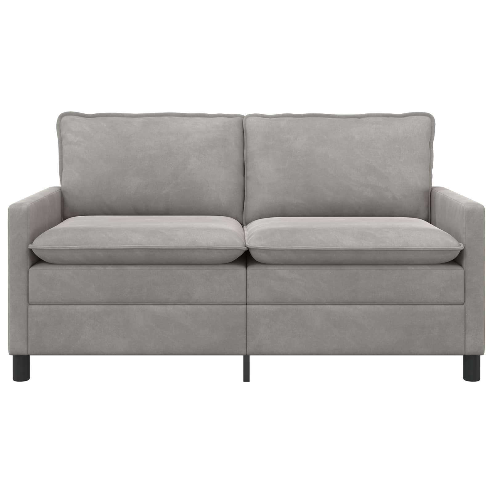 Sofa Svjetlosiva 156 x 81 x 87,5 cm Baršun