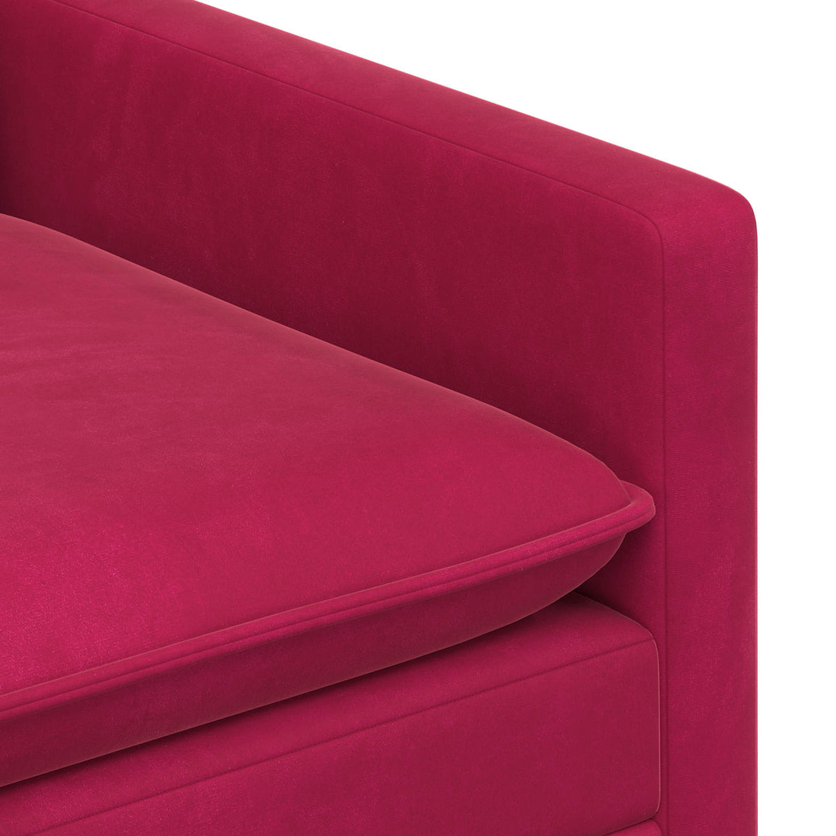 Sofa Vinska crvena 156 x 81 x 87,5 cm Baršun