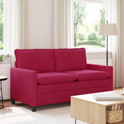 Sofa Vinska crvena 156 x 81 x 87,5 cm Baršun